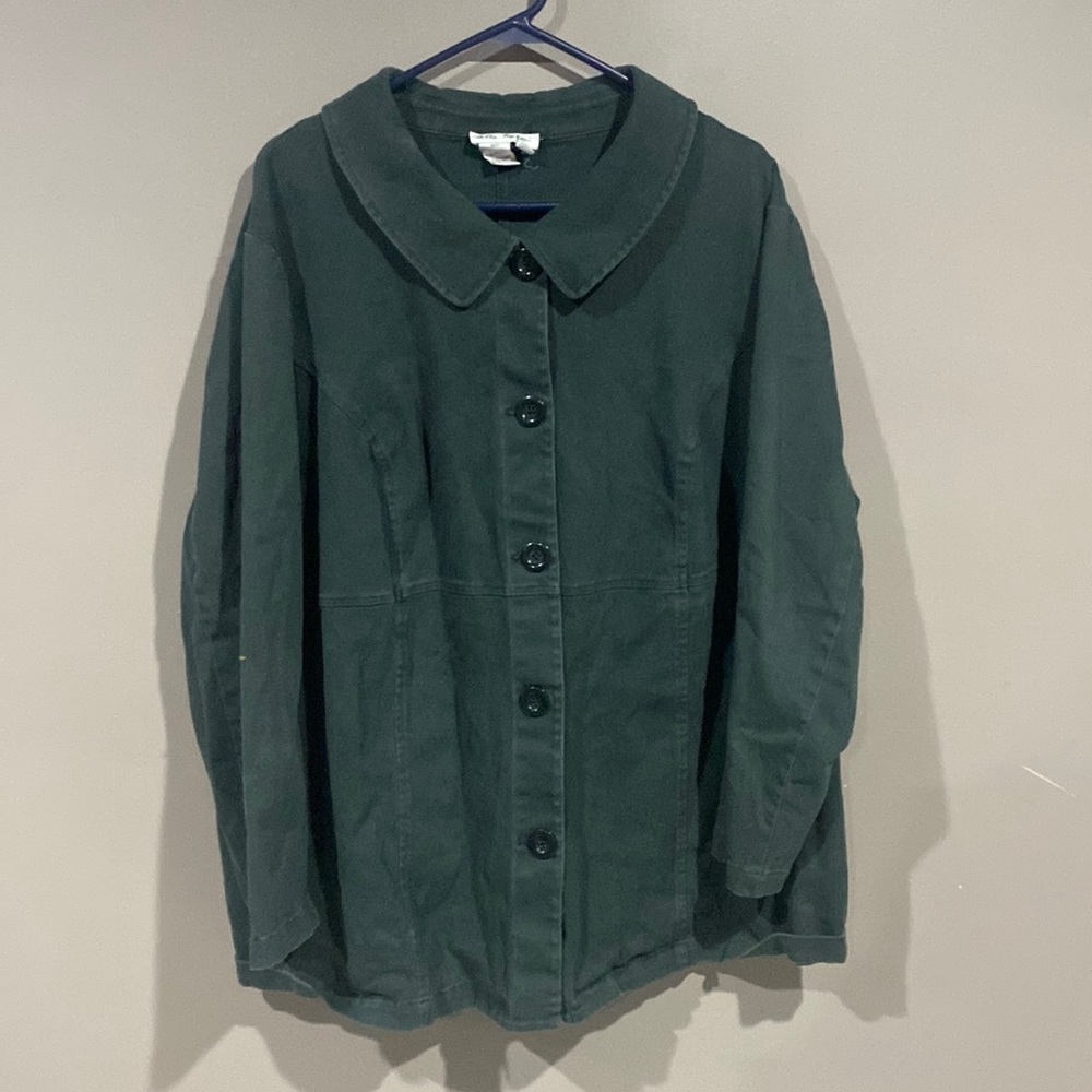 Women’s forest green jacket